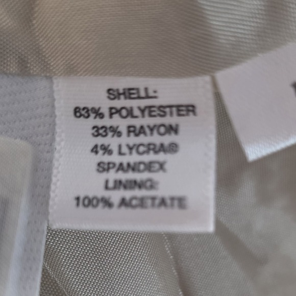 Ann Taylor LOFT Beige Fitted Blazer Women's Size 4 Jacket - Picture 4 of 7